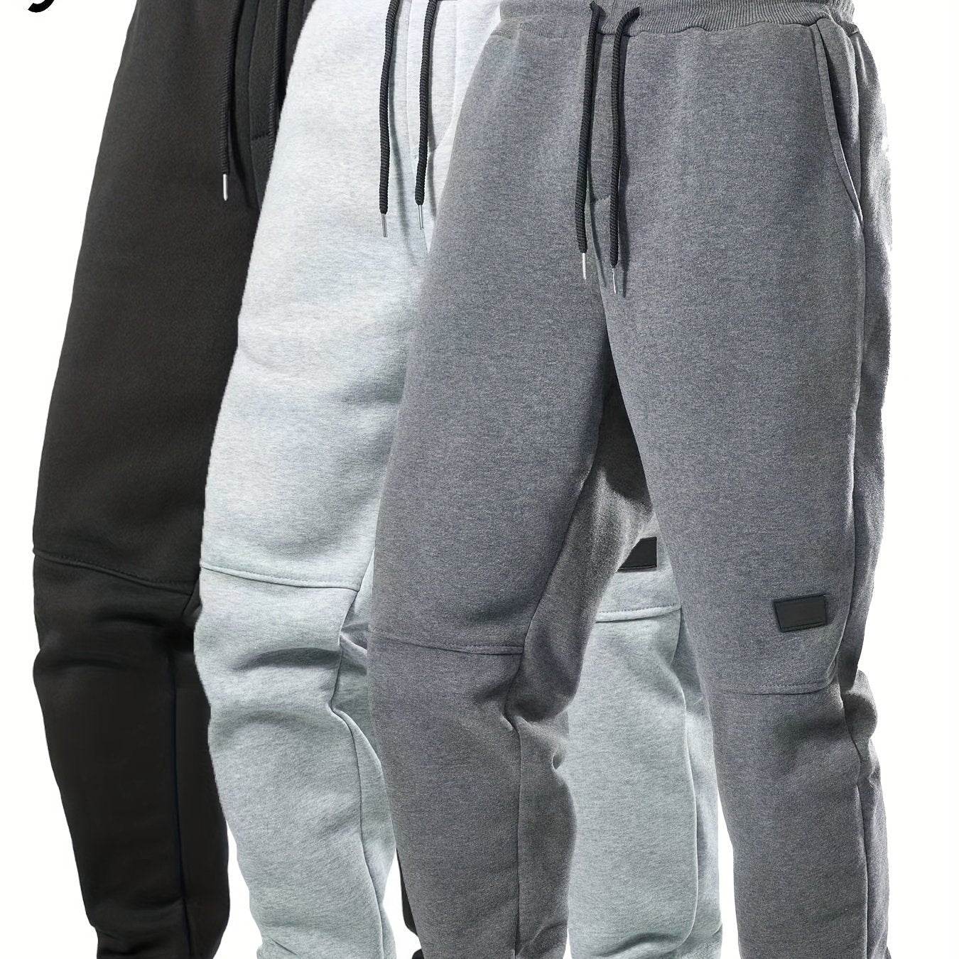 3-Pack Men's Fleece Jogger Sweatpants - Image 11
