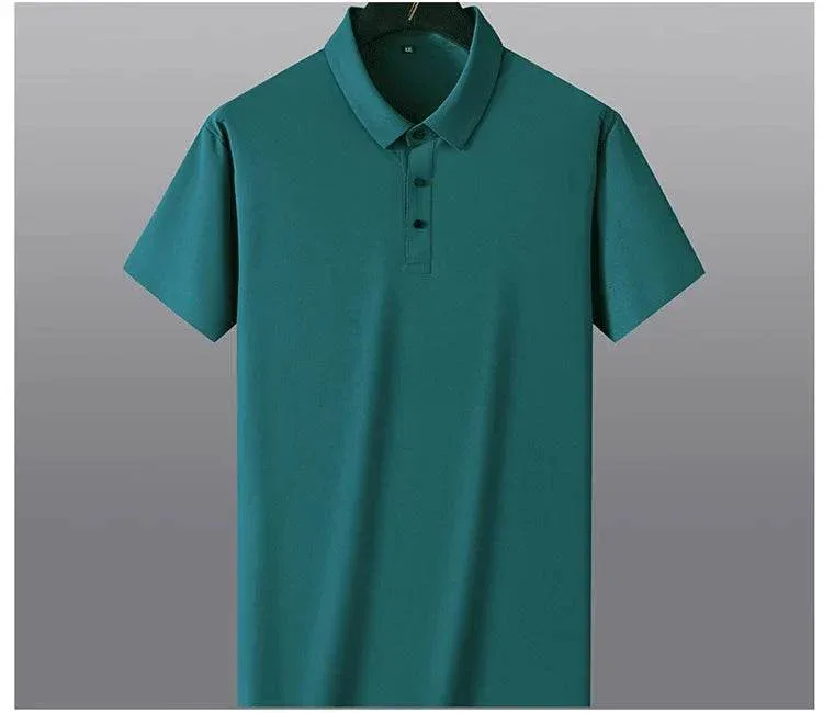 Classic Fit Moisture-Wicking Polo Shirt - Image 8