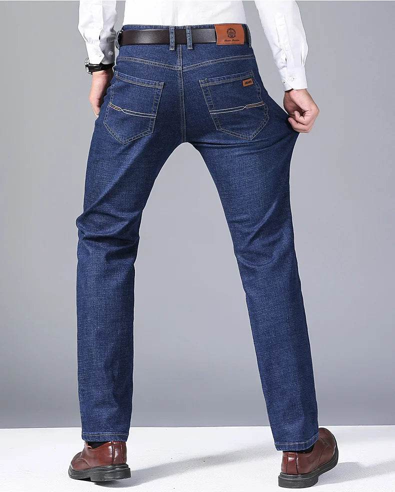 Classic Straight-Leg Stretch Jeans - Image 20