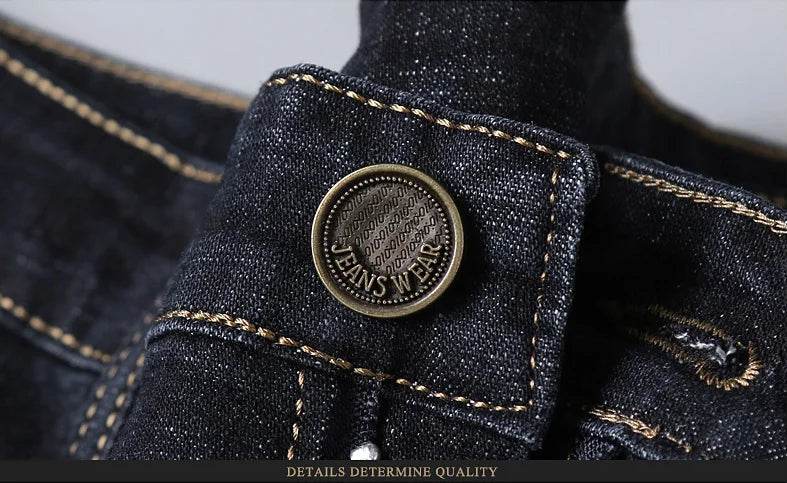 Classic Straight-Leg Stretch Jeans - Image 8