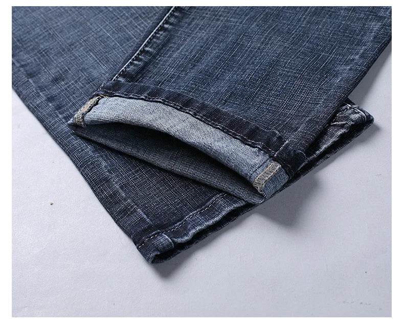 Classic Stretch Business Denim Jeans - Image 21