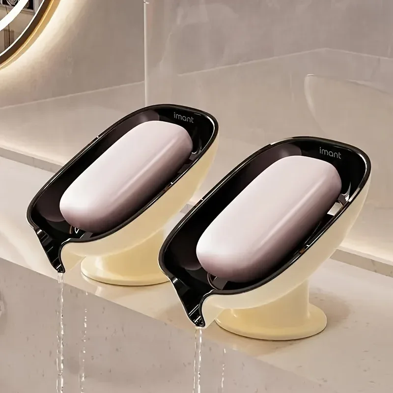 Montero Milan Drain soap dish, soap holder, bathroom drain soap rack, household suction cup soap box without drilling, scented soap holder, scented soap tray, bathroom soap container and storage - Image 28