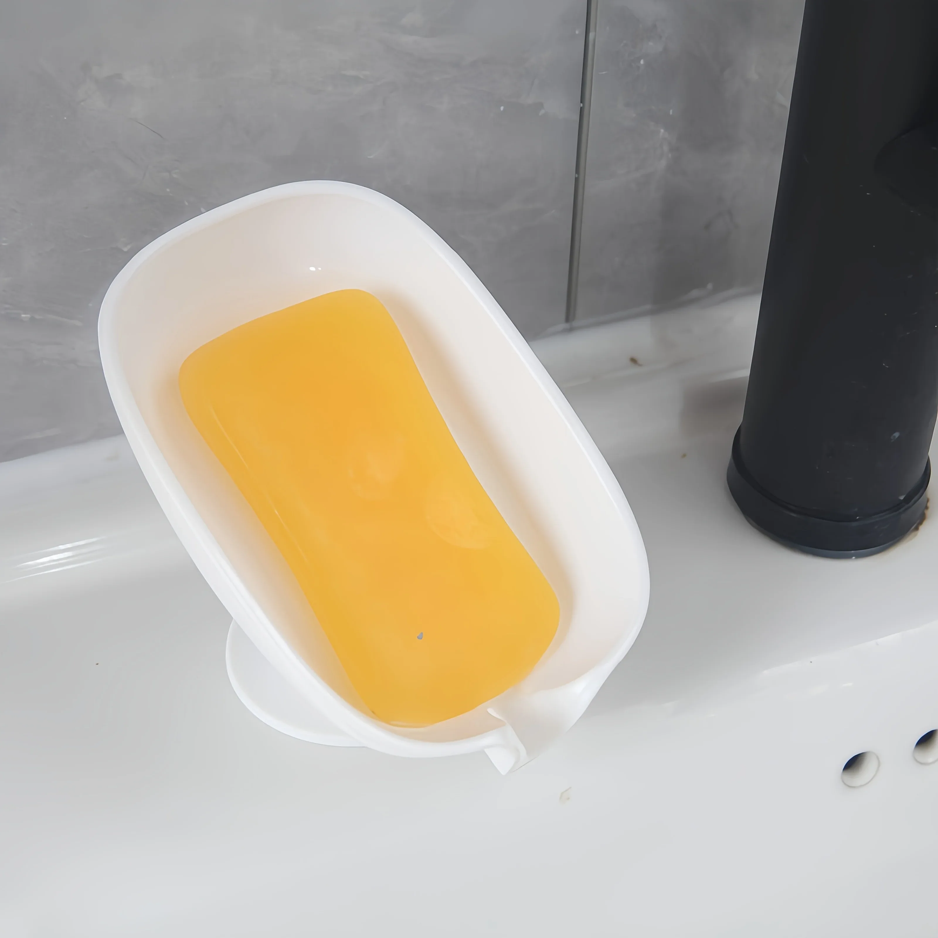 Montero Milan Drain soap dish, soap holder, bathroom drain soap rack, household suction cup soap box without drilling, scented soap holder, scented soap tray, bathroom soap container and storage - Image 33