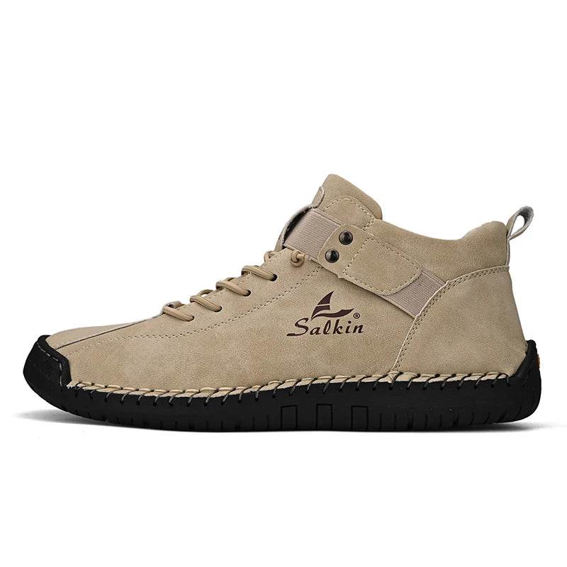 Handmade Split Leather Sneakers - Image 28