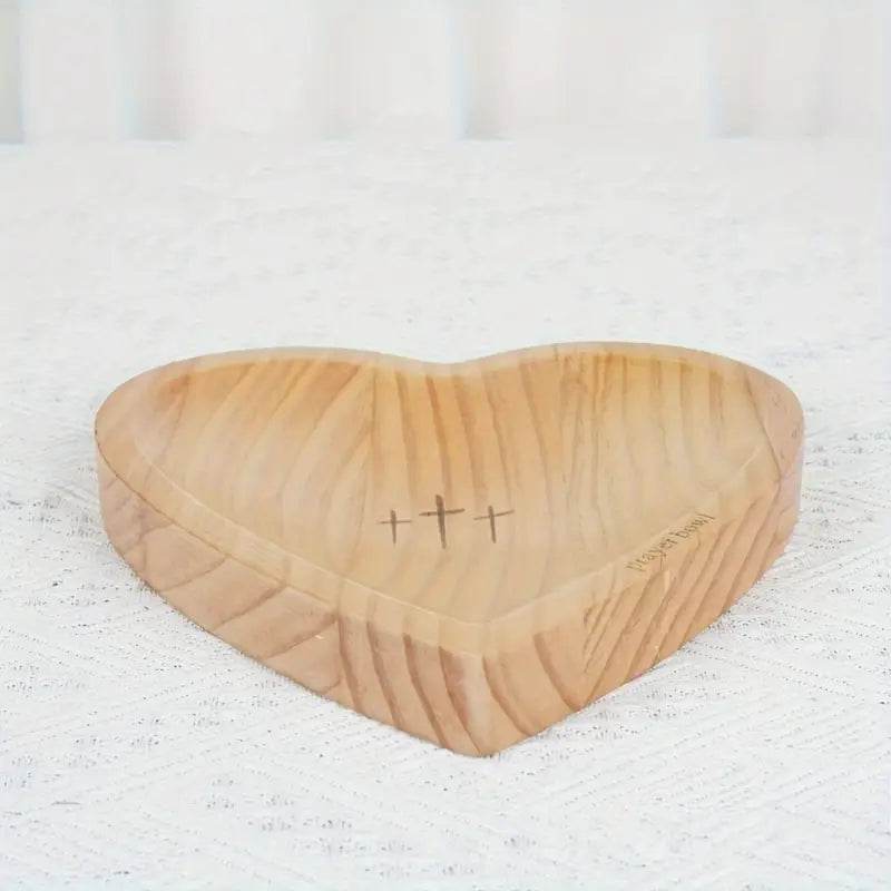 Heart-Shaped Wooden Prayer Bowl - Image 17