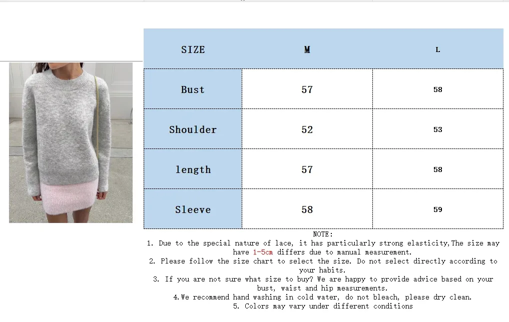 Hirsionsan 2025 New Soft Loose V Or O Neck Knitted Sweaters Women Winter Solid Female Pullovers Warm Basic Knitwear Jumper - Image 6