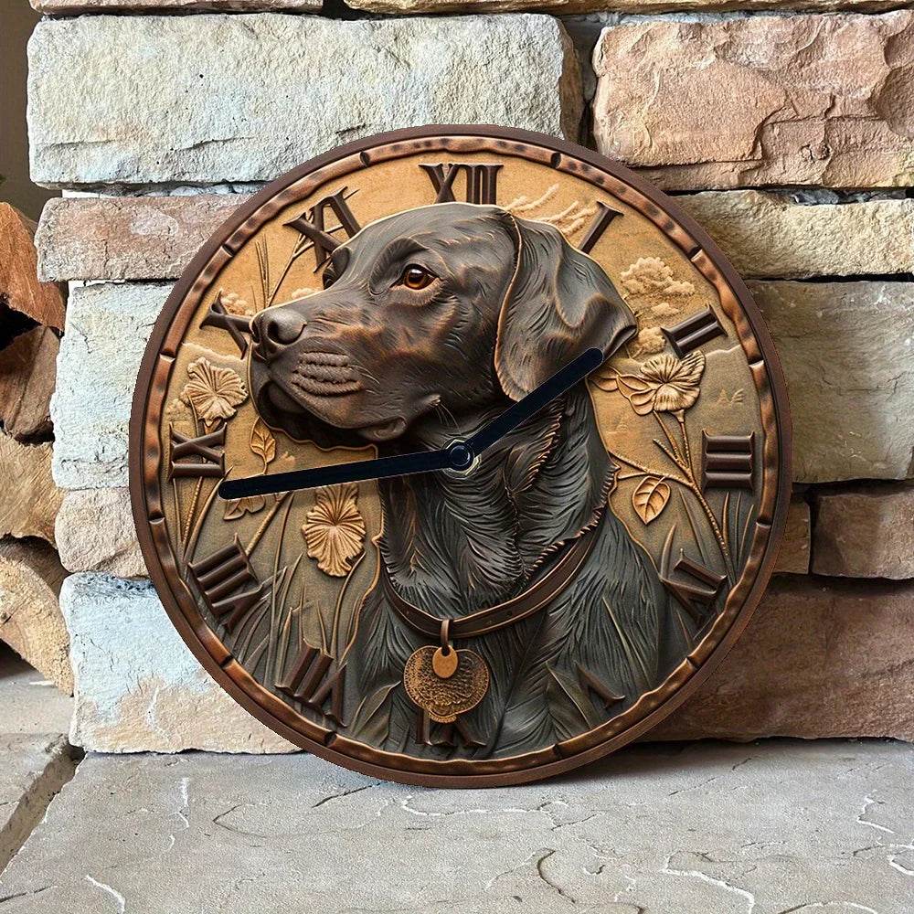 Labrador Retriever Silent Wall Clock - Image 3