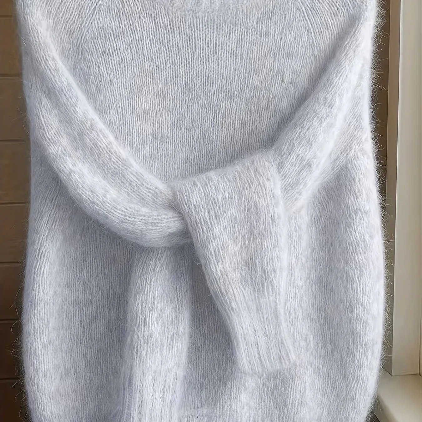 Soft Knit Crew Neck Pullover - Image 4