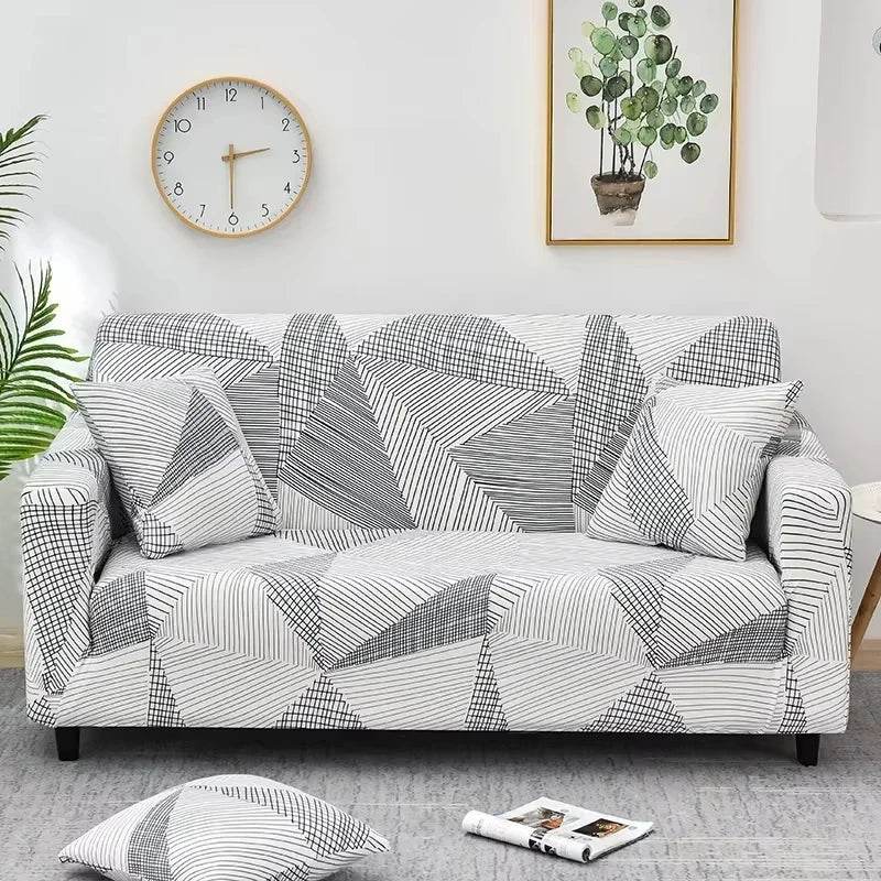Luxury Textured Stretch Sofa Cover - Image 8