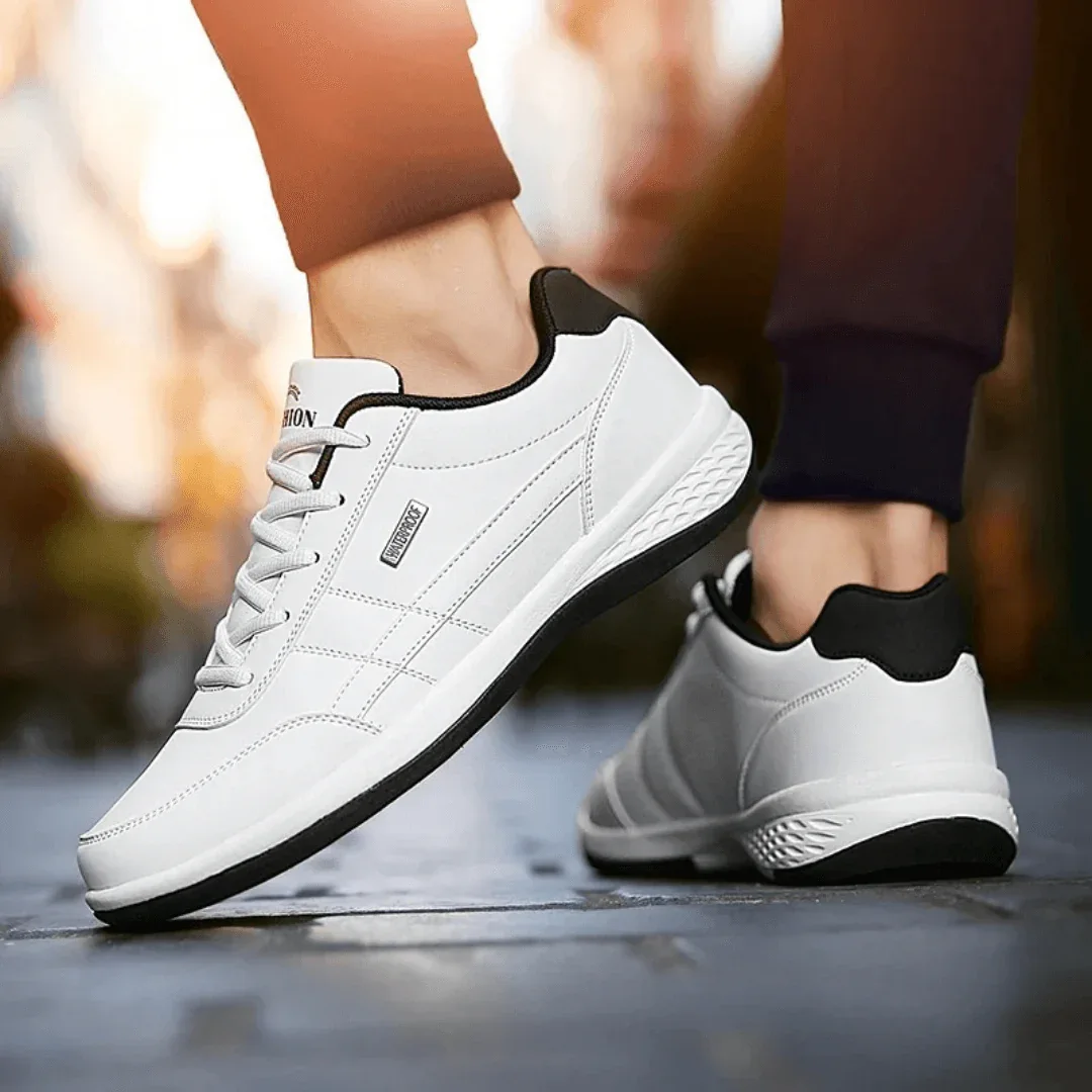 VeroLift™ Waterproof Leather Sneakers - Image 3