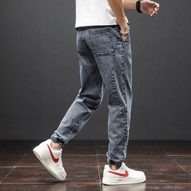 Men's Streetwear Jean Joggers - Image 19