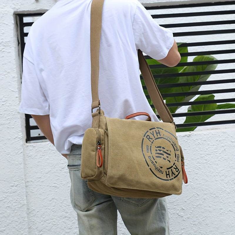 Montero Milan Canvas Messenger Bag