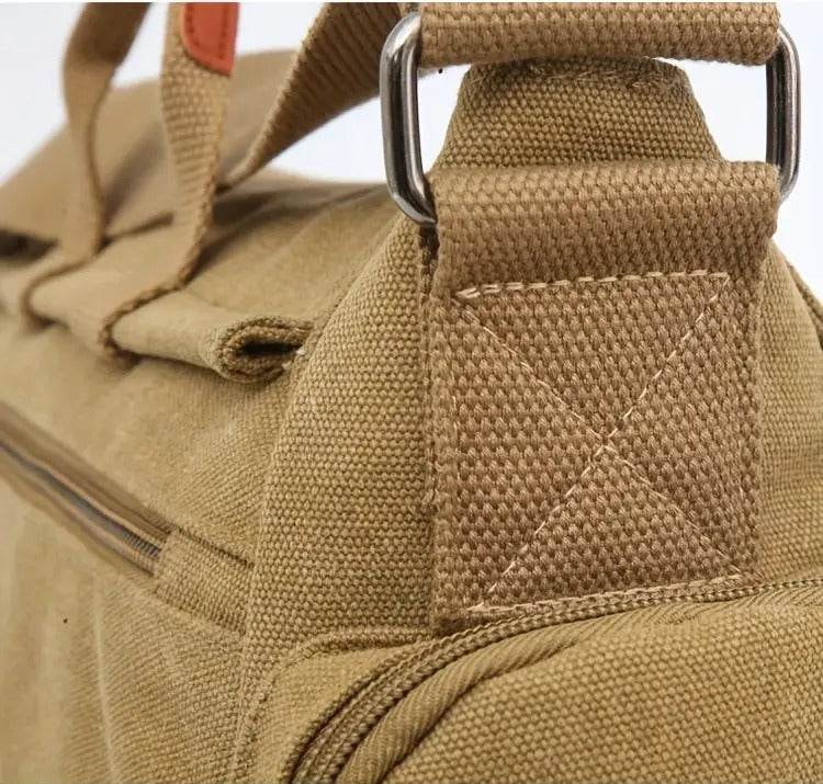 Montero Milan Canvas Messenger Bag - Image 14