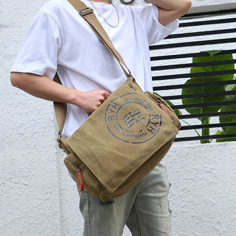 Montero Milan Canvas Messenger Bag - Image 2