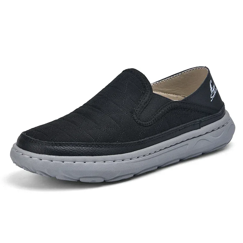 Quilted Slip-On Walking Loafers - Image 7