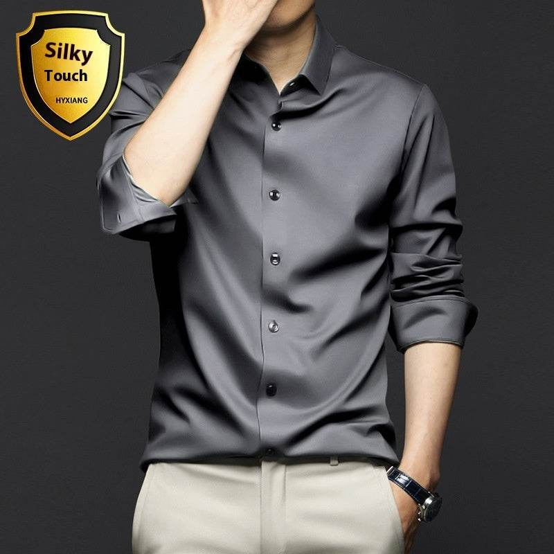 Silky Touch Long-Sleeve Shirt - Image 13