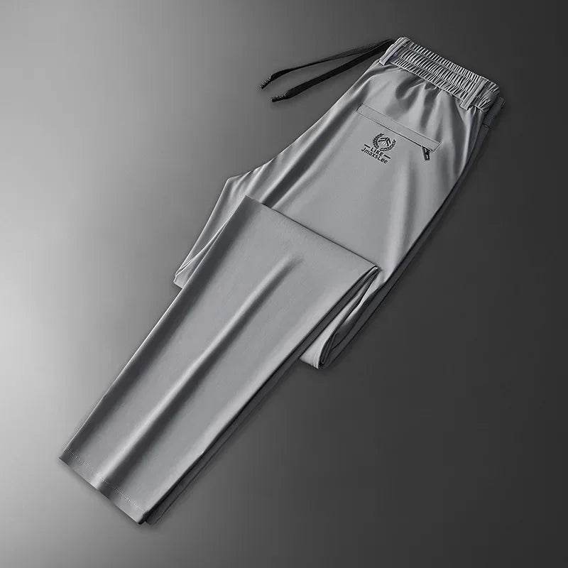 Soft Ice Silk Casual Pants - Image 3