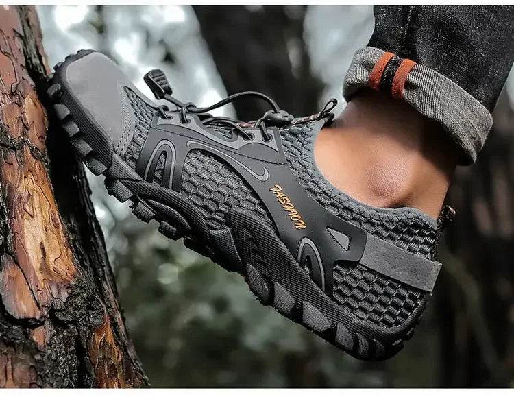 Trail-Grip Breathable Hiking Sneakers - Image 2