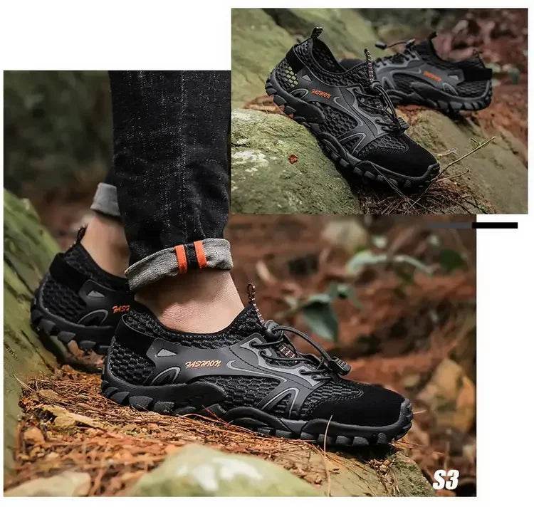 Trail-Grip Breathable Hiking Sneakers - Image 24