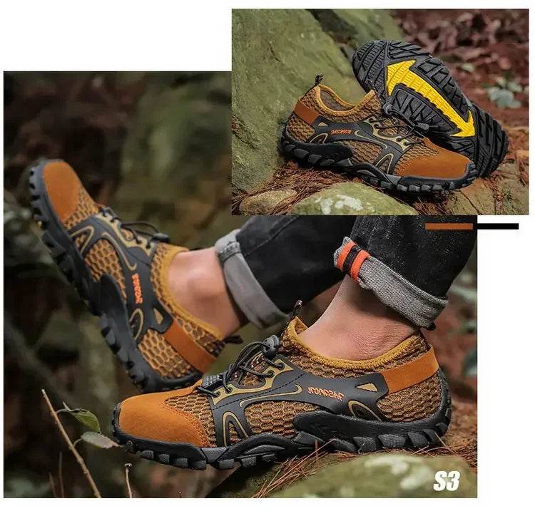 Trail-Grip Breathable Hiking Sneakers - Image 26