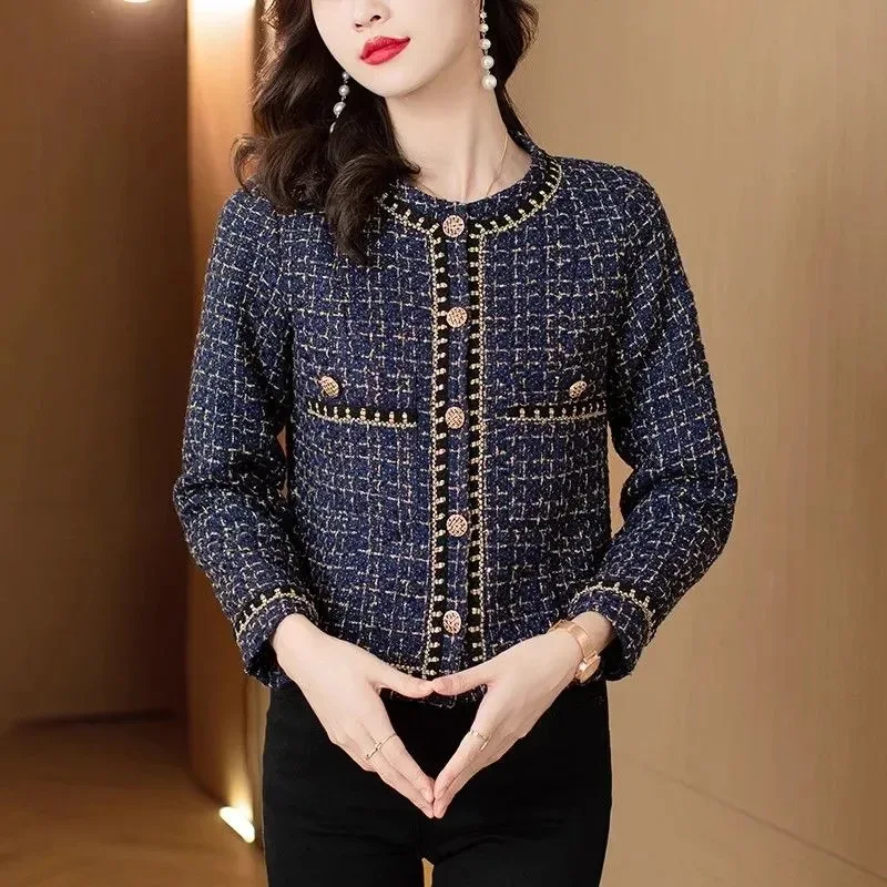 Tweed Chain-Trim Short Jacket - Image 5