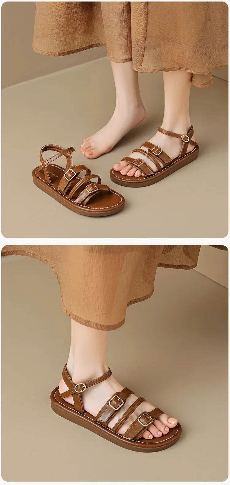 Vesta Leather Sandals - Image 12