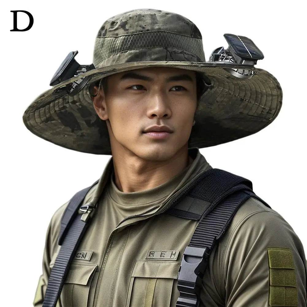 Wide Brim Solar Fan Hat - Image 21